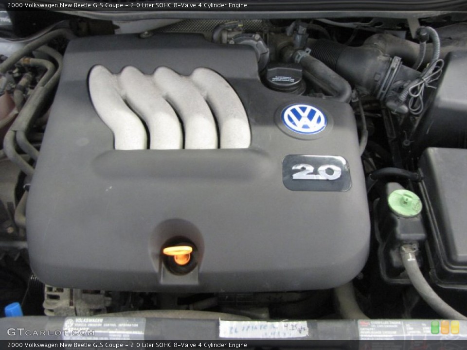 2.0 Liter SOHC 8-Valve 4 Cylinder Engine for the 2000 Volkswagen New Beetle #51908003