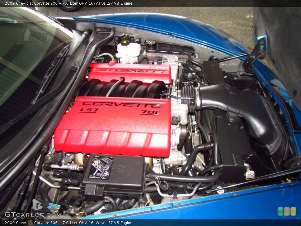 7.0 Liter OHV 16-Valve LS7 V8 Engine for the 2009 Chevrolet Corvette #51912899
