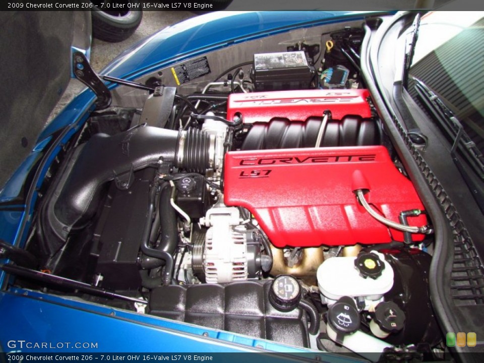 7.0 Liter OHV 16-Valve LS7 V8 Engine for the 2009 Chevrolet Corvette #51912908