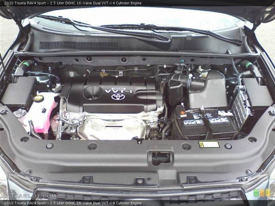 2.5 Liter DOHC 16-Valve Dual VVT-i 4 Cylinder Engine for the 2010 Toyota RAV4 #51915671