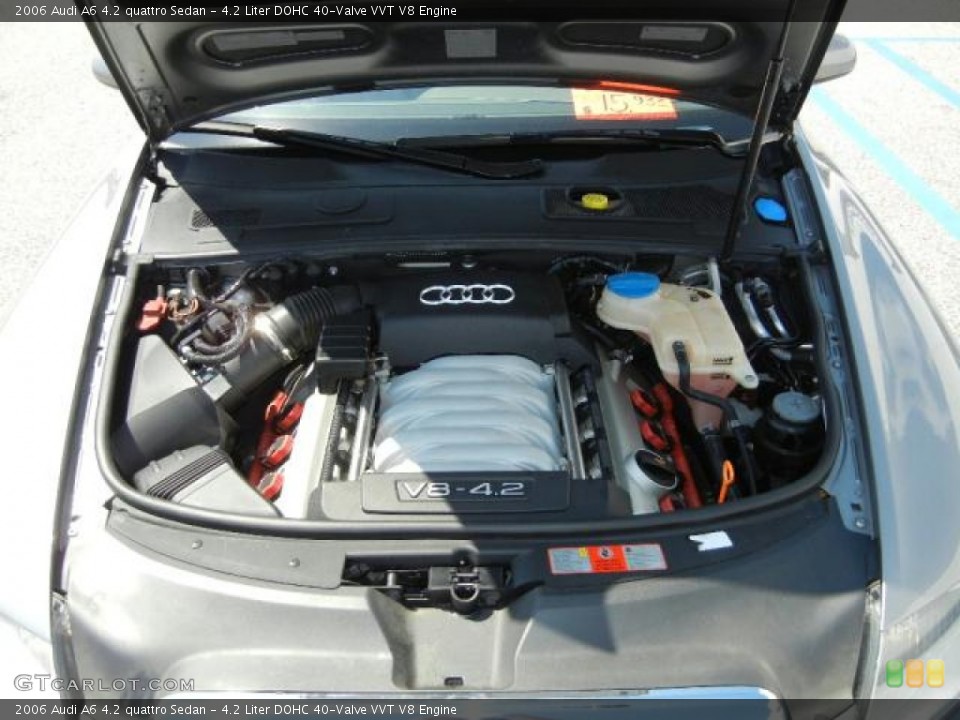 4.2 Liter DOHC 40-Valve VVT V8 Engine for the 2006 Audi A6 #51928197