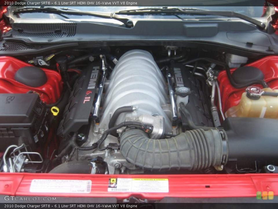 6.1 Liter SRT HEMI OHV 16-Valve VVT V8 Engine for the 2010 Dodge Charger #51929595