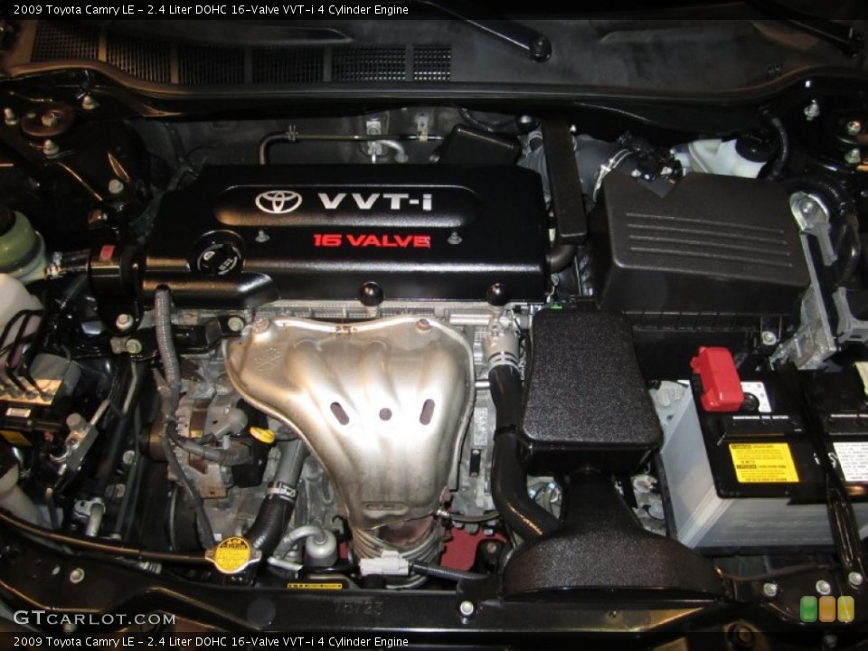 2.4 Liter DOHC 16-Valve VVT-i 4 Cylinder Engine for the 2009 Toyota Camry #51934032