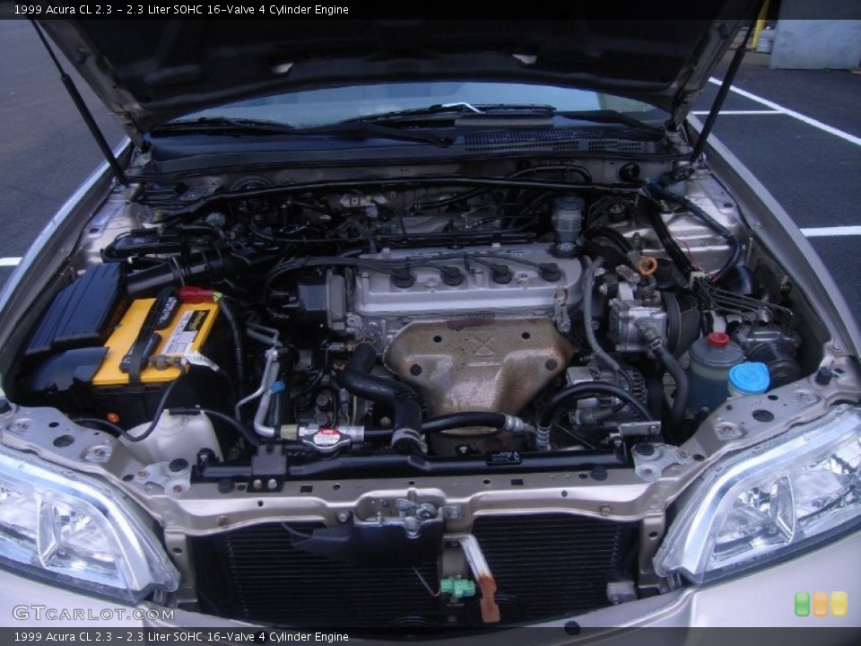 2.3 Liter SOHC 16-Valve 4 Cylinder Engine for the 1999 Acura CL #51938676