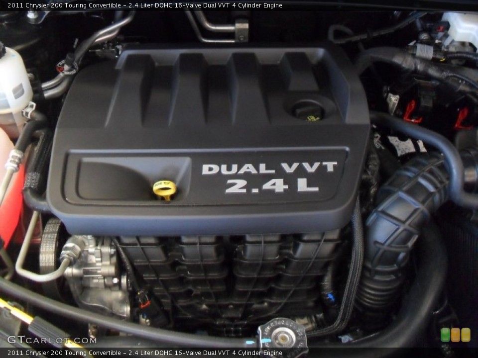 2.4 Liter DOHC 16-Valve Dual VVT 4 Cylinder Engine for the 2011 Chrysler 200 #51941613