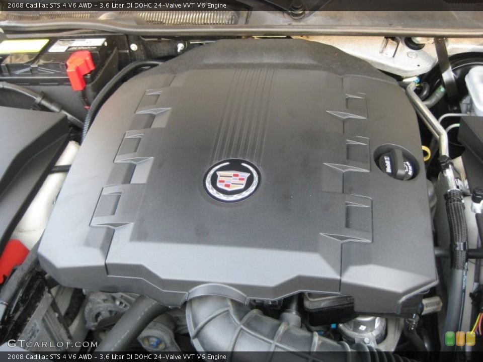 3.6 Liter DI DOHC 24-Valve VVT V6 Engine for the 2008 Cadillac STS #51945803