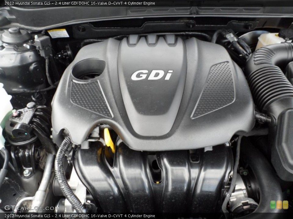 2.4 Liter GDI DOHC 16-Valve D-CVVT 4 Cylinder Engine for the 2012 Hyundai Sonata #51948656