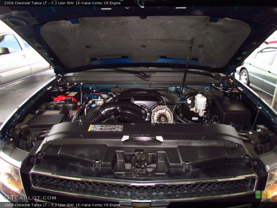 5.3 Liter OHV 16-Valve Vortec V8 Engine for the 2009 Chevrolet Tahoe #51954098