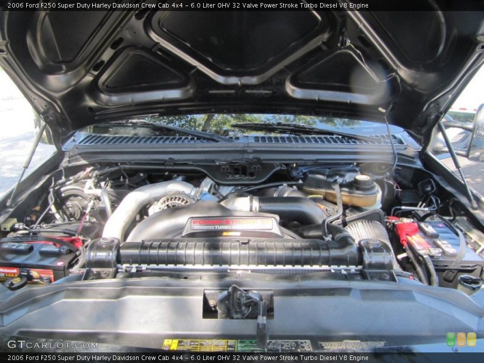 6.0 Liter OHV 32 Valve Power Stroke Turbo Diesel V8 Engine for the 2006 Ford F250 Super Duty #51963806