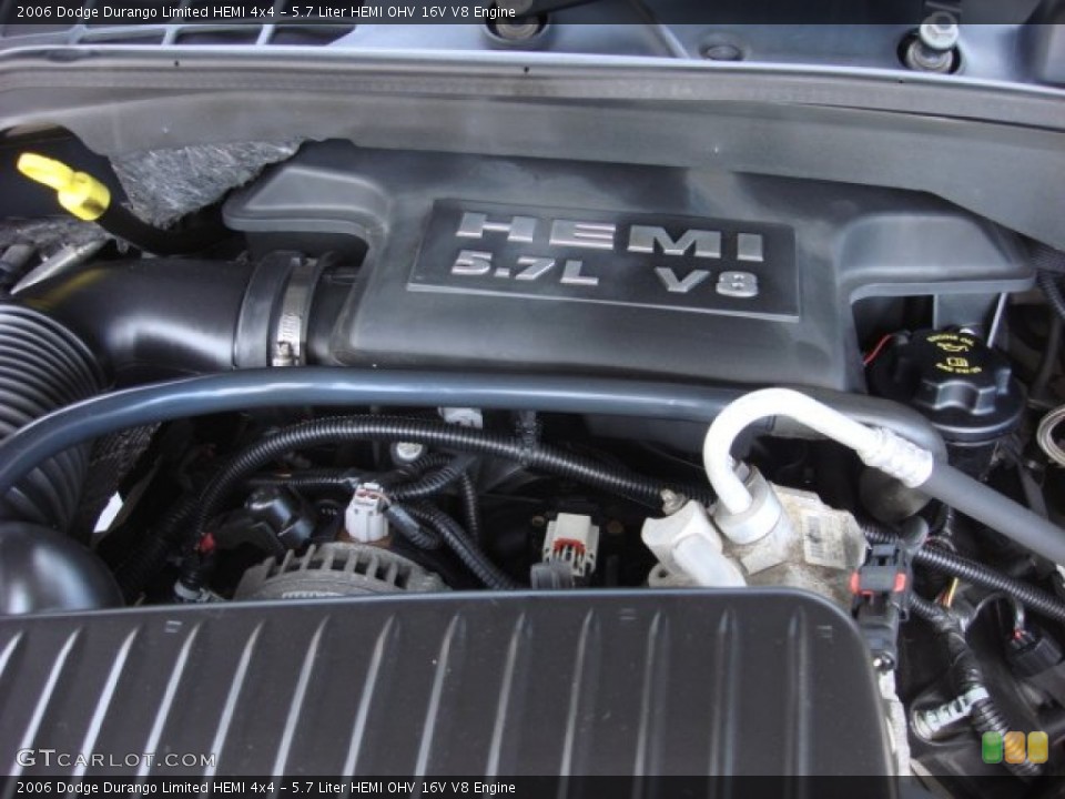 5.7 Liter HEMI OHV 16V V8 Engine for the 2006 Dodge Durango #51969044