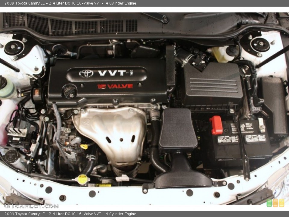 2.4 Liter DOHC 16-Valve VVT-i 4 Cylinder Engine for the 2009 Toyota Camry #51971792