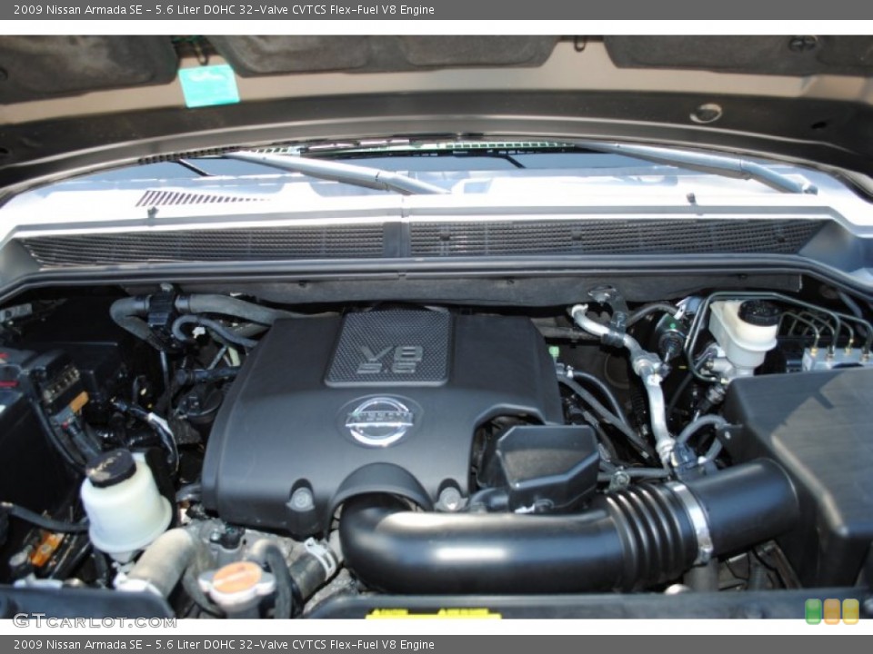 Nissan 5.6 liter v8 horsepower #2