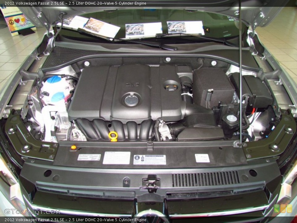 2.5 Liter DOHC 20-Valve 5 Cylinder Engine for the 2012 Volkswagen Passat #51978827