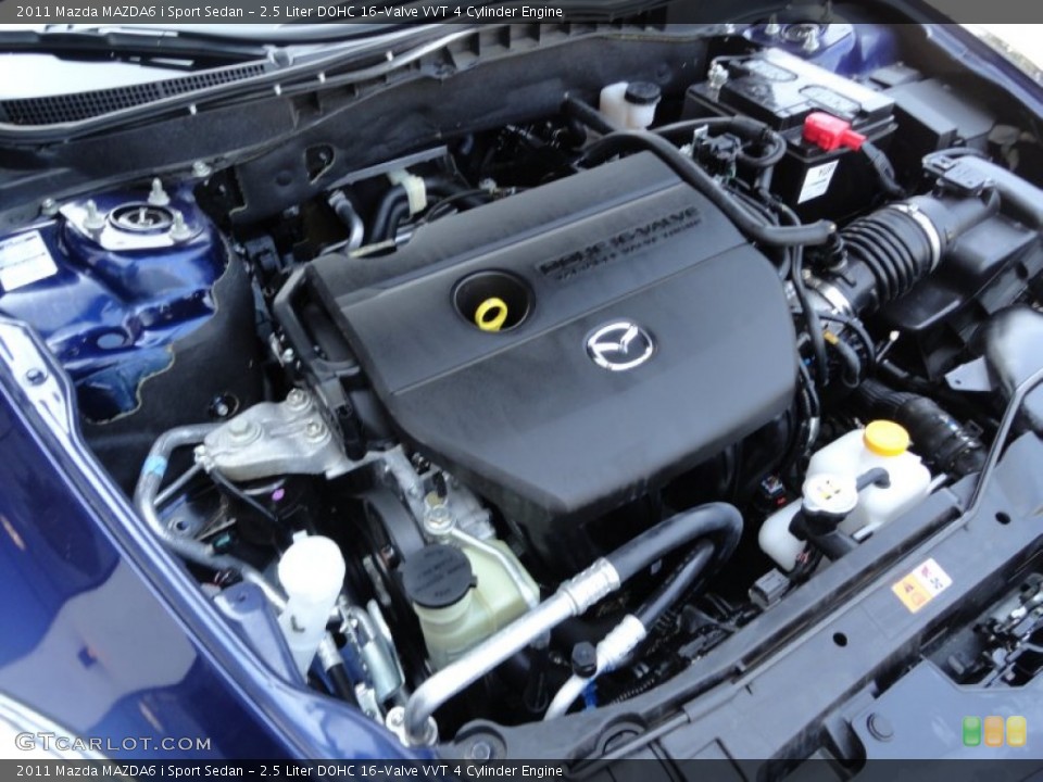 2.5 Liter DOHC 16-Valve VVT 4 Cylinder Engine for the 2011 Mazda MAZDA6 #51980246