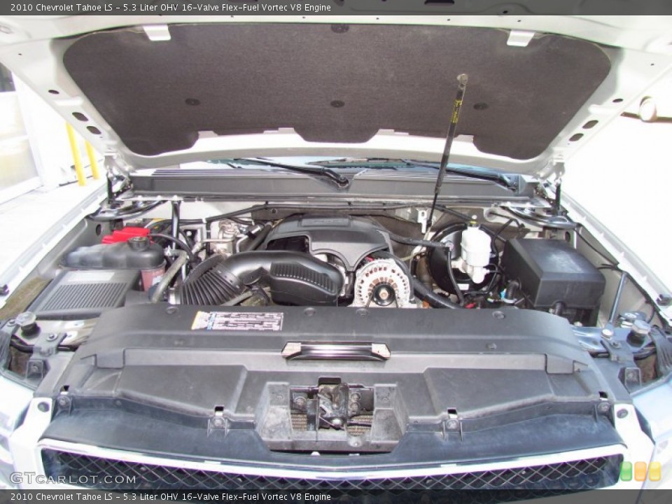 5.3 Liter OHV 16-Valve Flex-Fuel Vortec V8 Engine for the 2010 Chevrolet Tahoe #51980456