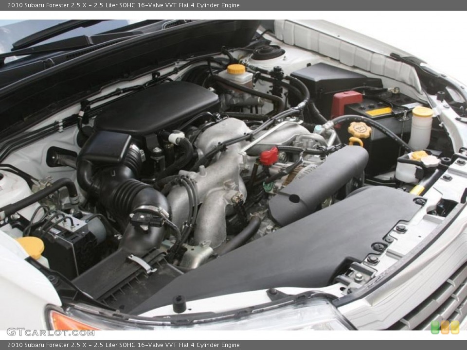 2.5 Liter SOHC 16-Valve VVT Flat 4 Cylinder Engine for the 2010 Subaru Forester #51986084