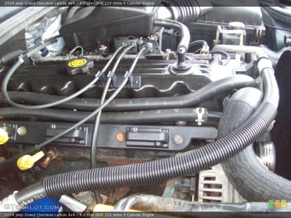 4.0 Liter OHV 12V Inline 6 Cylinder Engine for the 2004 Jeep Grand Cherokee #51986909