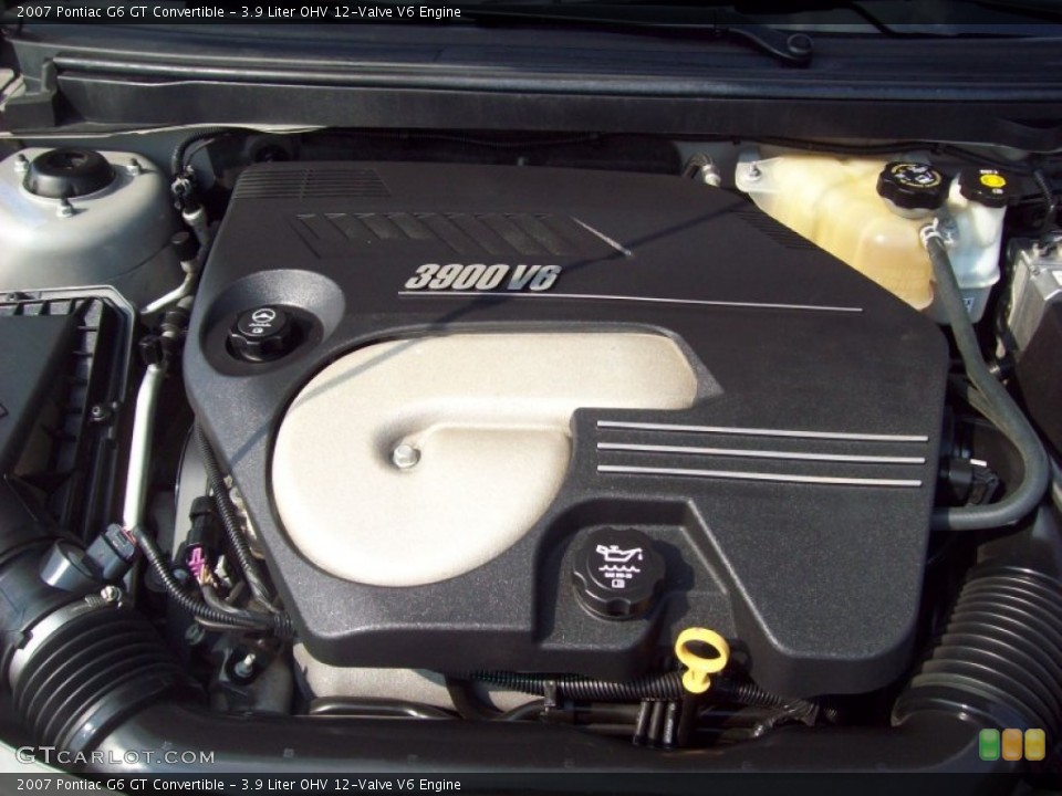 3.9 Liter OHV 12-Valve V6 Engine for the 2007 Pontiac G6 #51987194