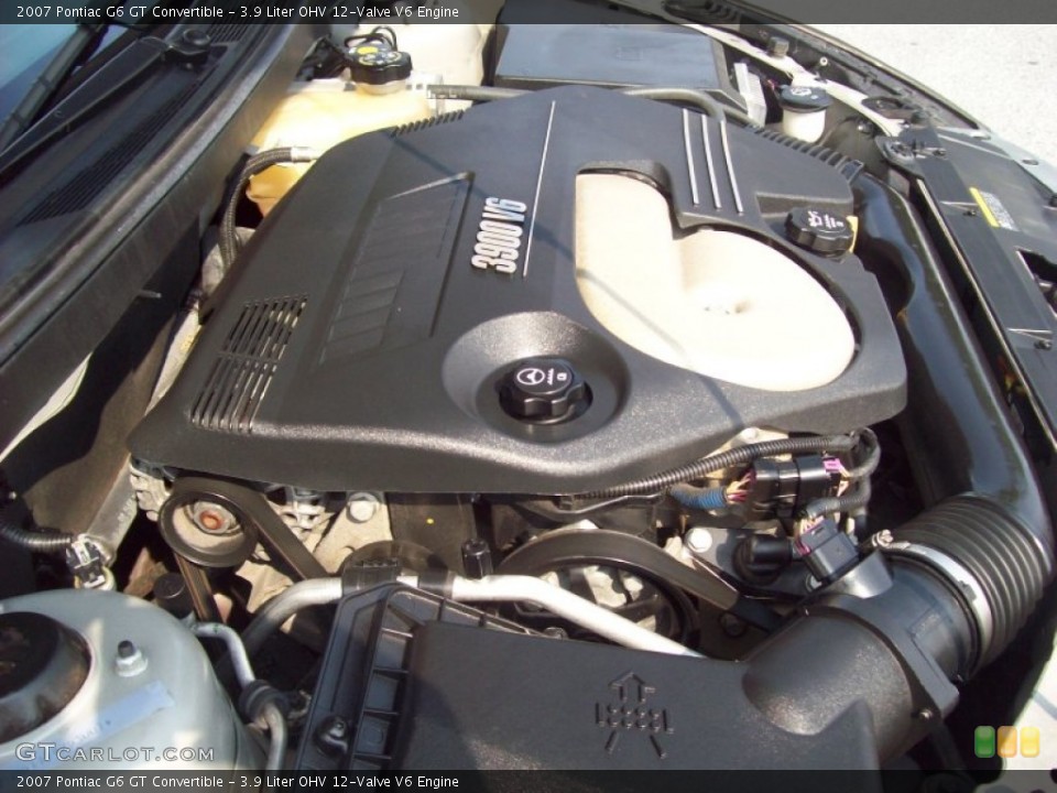 3.9 Liter OHV 12-Valve V6 Engine for the 2007 Pontiac G6 #51987197