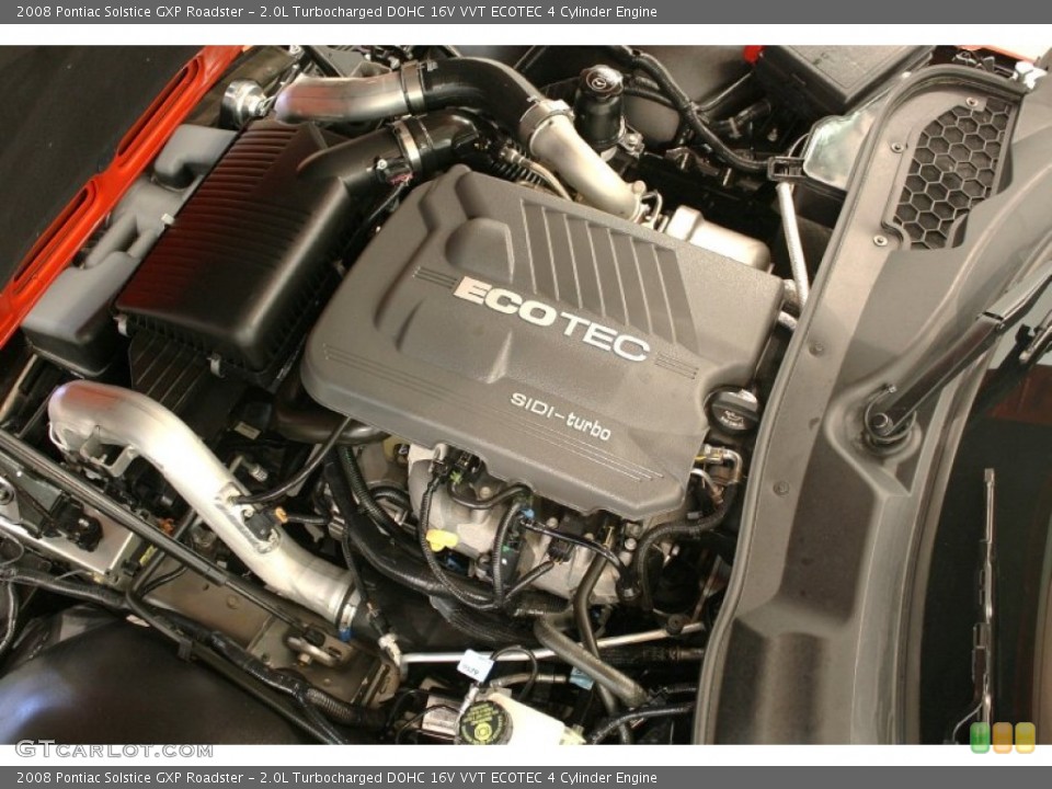 2.0L Turbocharged DOHC 16V VVT ECOTEC 4 Cylinder Engine for the 2008 Pontiac Solstice #51994566