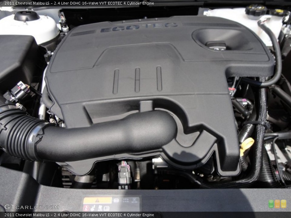 2.4 Liter DOHC 16-Valve VVT ECOTEC 4 Cylinder Engine for the 2011 Chevrolet Malibu #52005927