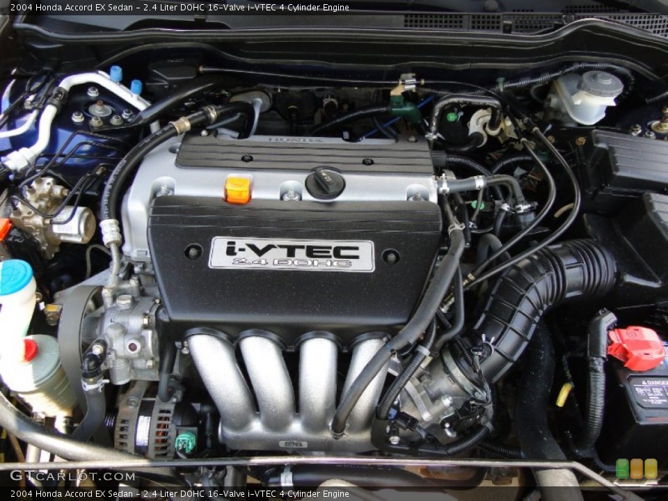 2.4 Liter DOHC 16-Valve i-VTEC 4 Cylinder Engine for the 2004 Honda Accord #52010937