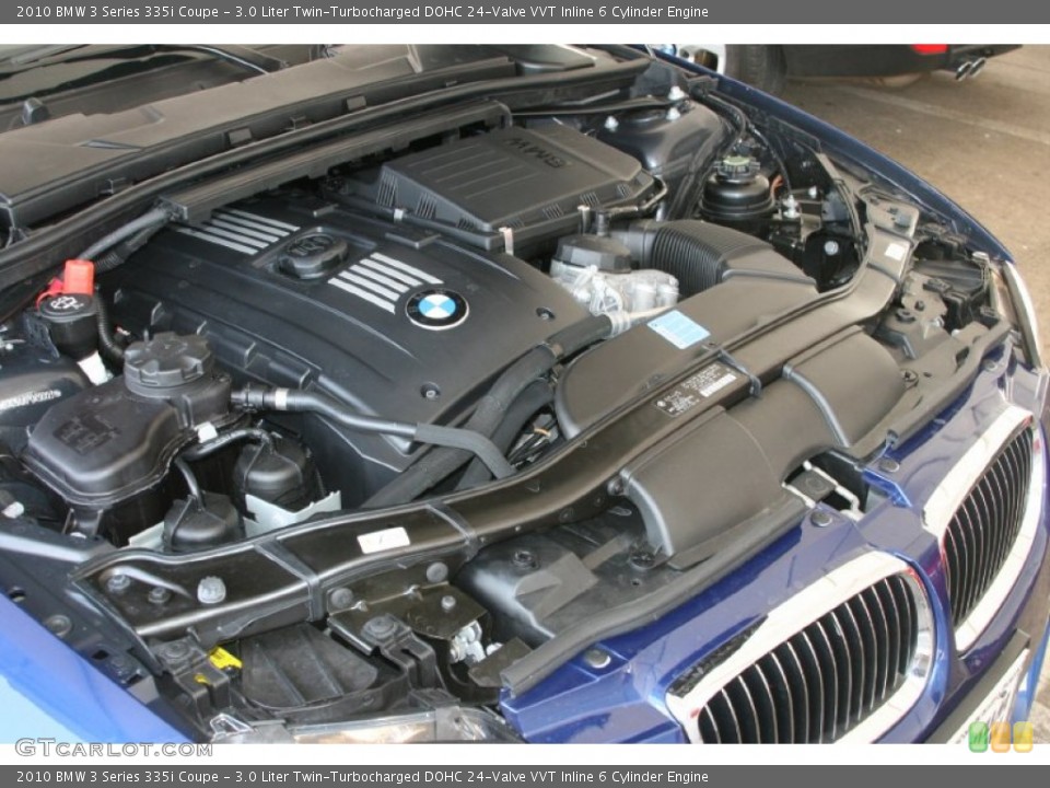 3.0 Liter Twin-Turbocharged DOHC 24-Valve VVT Inline 6 Cylinder Engine for the 2010 BMW 3 Series #52011273