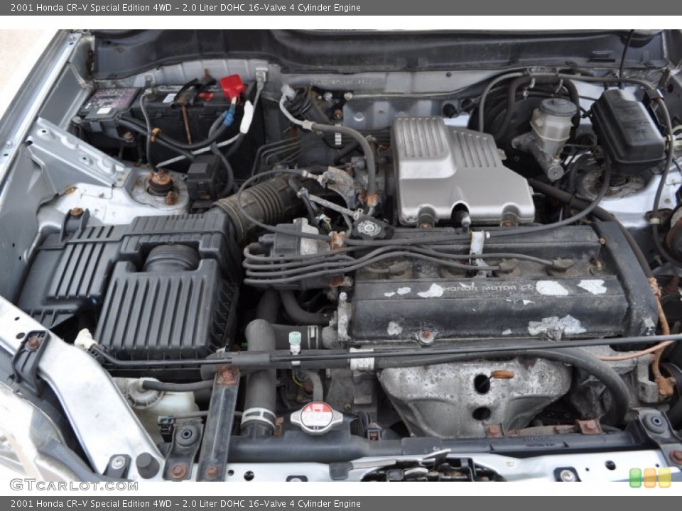 2.0 Liter DOHC 16-Valve 4 Cylinder Engine for the 2001 Honda CR-V #52013544