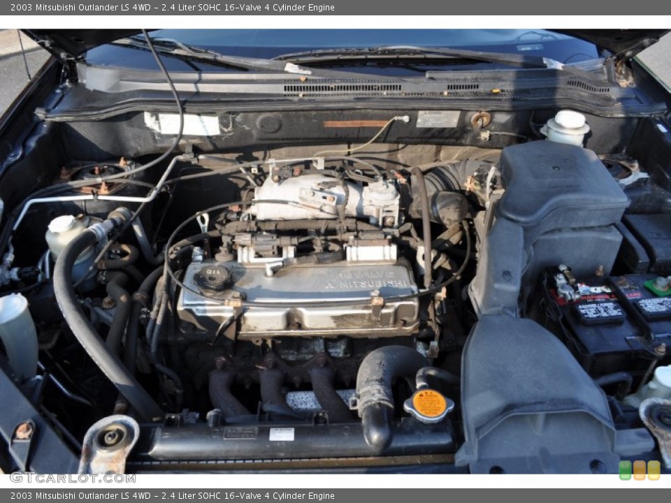 2.4 Liter SOHC 16-Valve 4 Cylinder Engine for the 2003 Mitsubishi Outlander #52014000