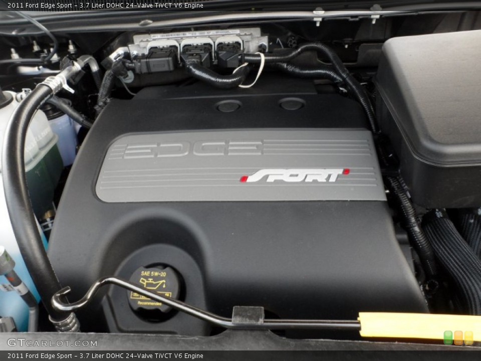 3.7 Liter DOHC 24-Valve TiVCT V6 Engine for the 2011 Ford Edge #52016772