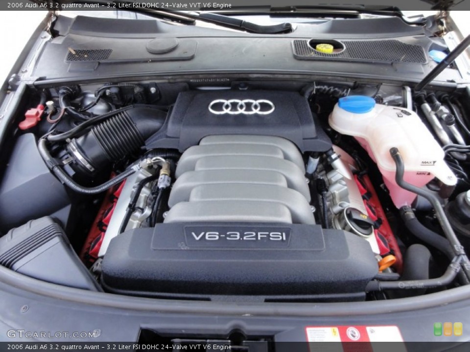 3.2 Liter FSI DOHC 24-Valve VVT V6 Engine for the 2006 Audi A6 #52017525