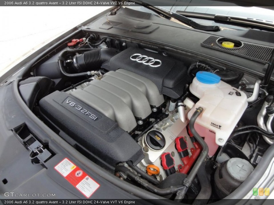 3.2 Liter FSI DOHC 24-Valve VVT V6 Engine for the 2006 Audi A6 #52017540