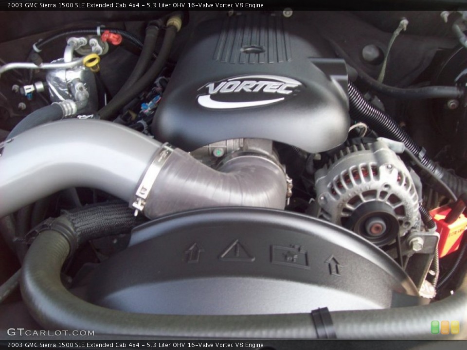 5.3 Liter OHV 16-Valve Vortec V8 Engine for the 2003 GMC Sierra 1500 #52017690