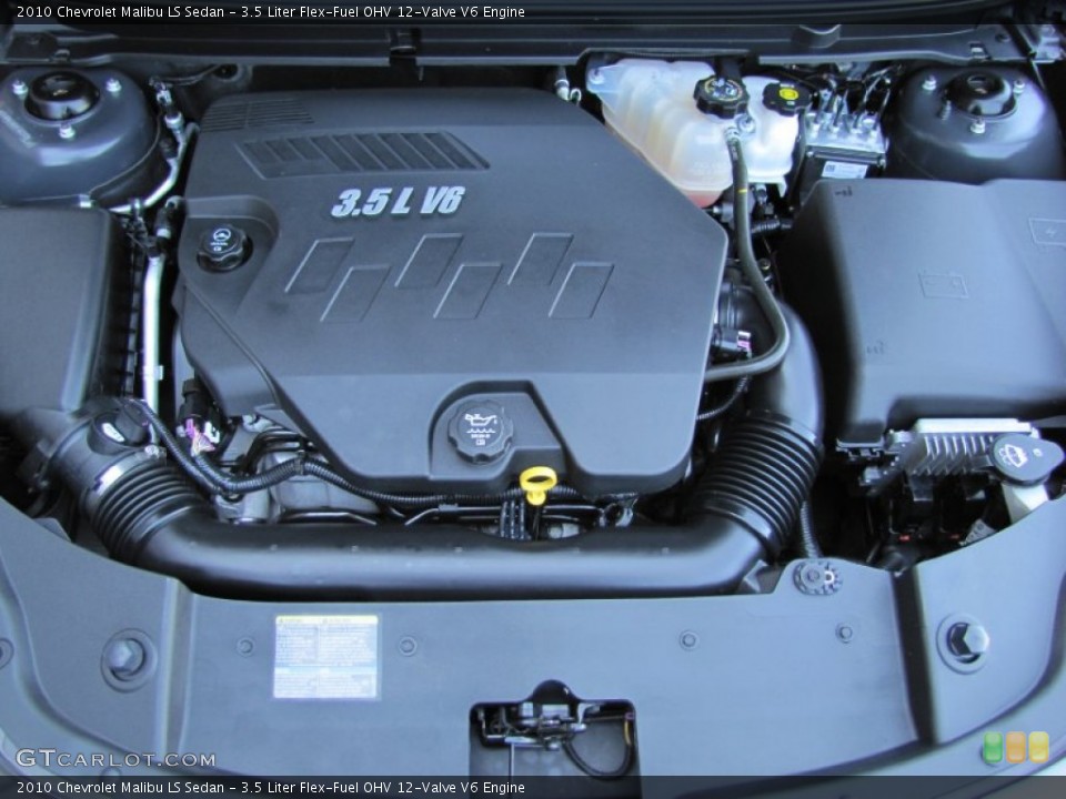 3.5 Liter Flex-Fuel OHV 12-Valve V6 Engine for the 2010 Chevrolet Malibu #52037586