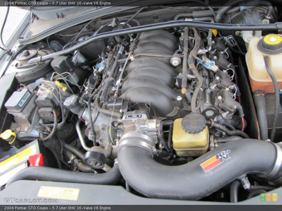 5.7 Liter OHV 16-Valve V8 Engine for the 2004 Pontiac GTO #52045775