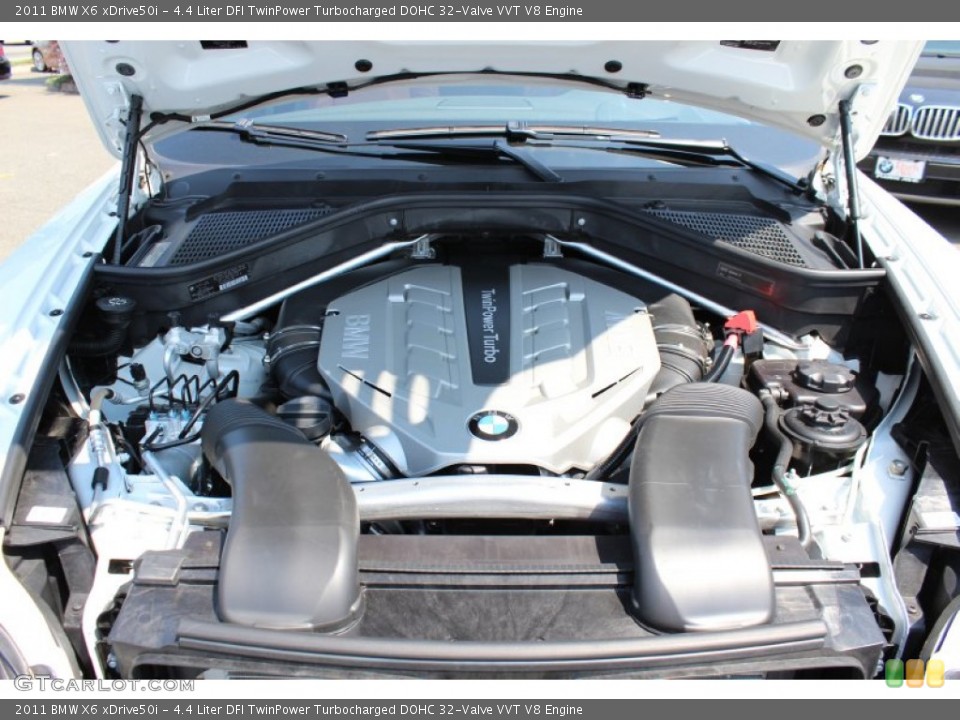 4.4 Liter DFI TwinPower Turbocharged DOHC 32-Valve VVT V8 Engine for the 2011 BMW X6 #52046528
