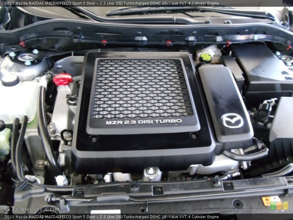 2.3 Liter DISI Turbocharged DOHC 16-Valve VVT 4 Cylinder Engine for the 2010 Mazda MAZDA3 #52050230