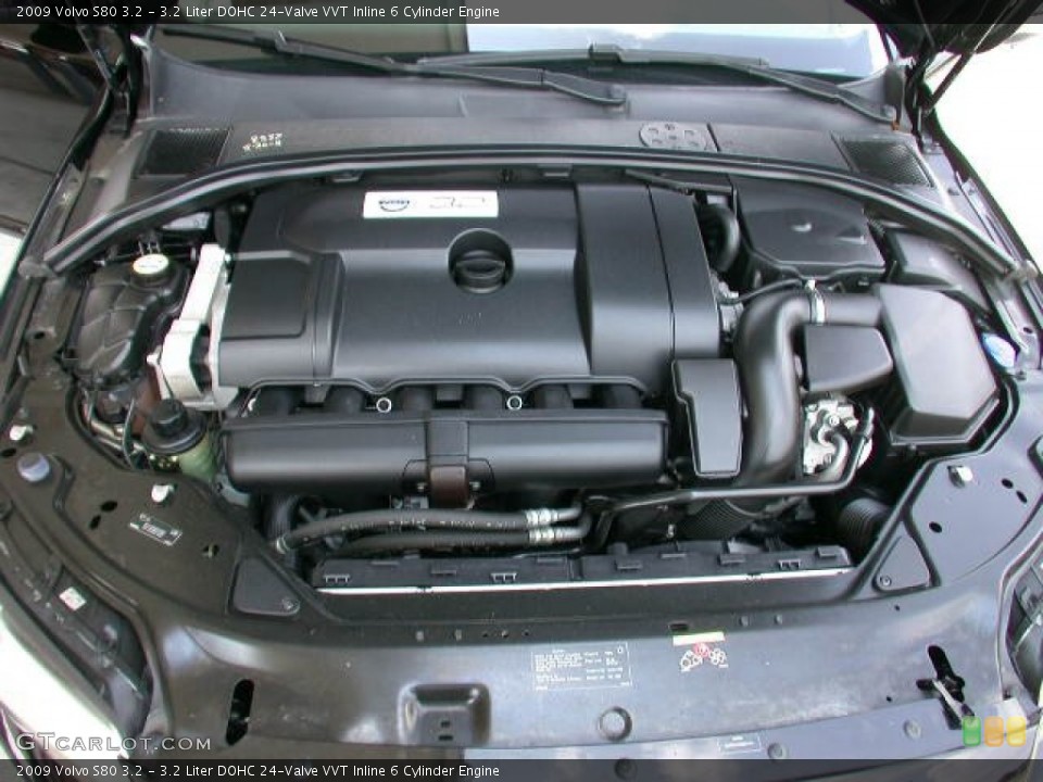 3.2 Liter DOHC 24-Valve VVT Inline 6 Cylinder Engine for the 2009 Volvo S80 #52056734