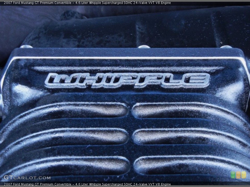 4.6 Liter Whipple Supercharged SOHC 24-Valve VVT V8 Engine for the 2007 Ford Mustang #52060967