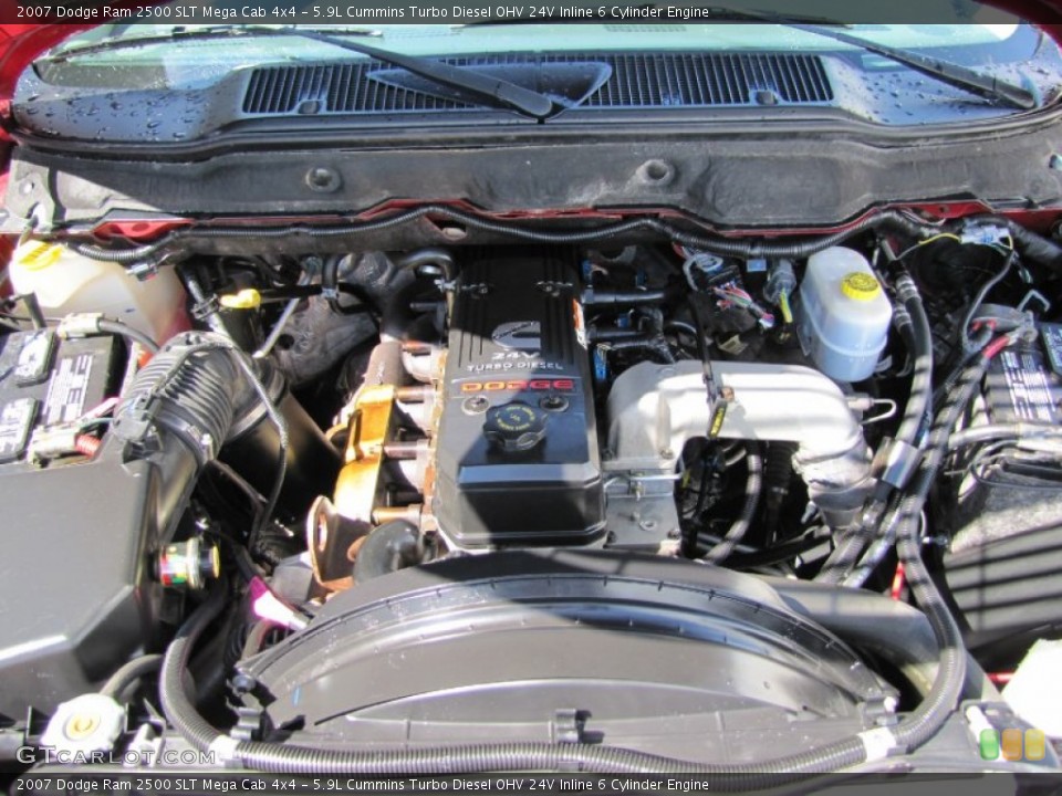 5.9L Cummins Turbo Diesel OHV 24V Inline 6 Cylinder Engine for the 2007 Dodge Ram 2500 #52076516