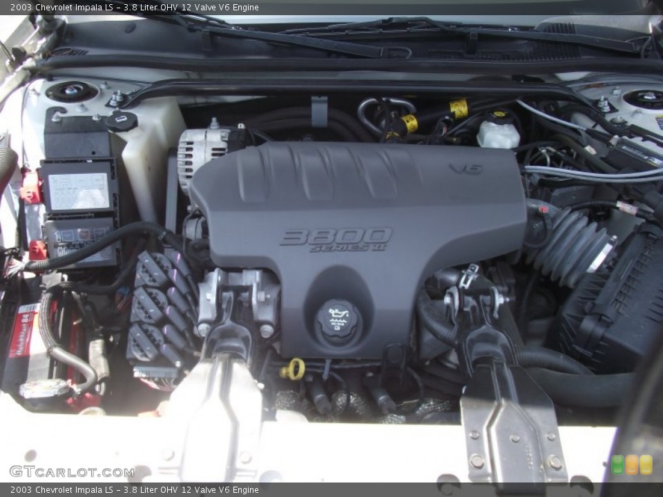 3.8 Liter OHV 12 Valve V6 Engine for the 2003 Chevrolet Impala #52076972