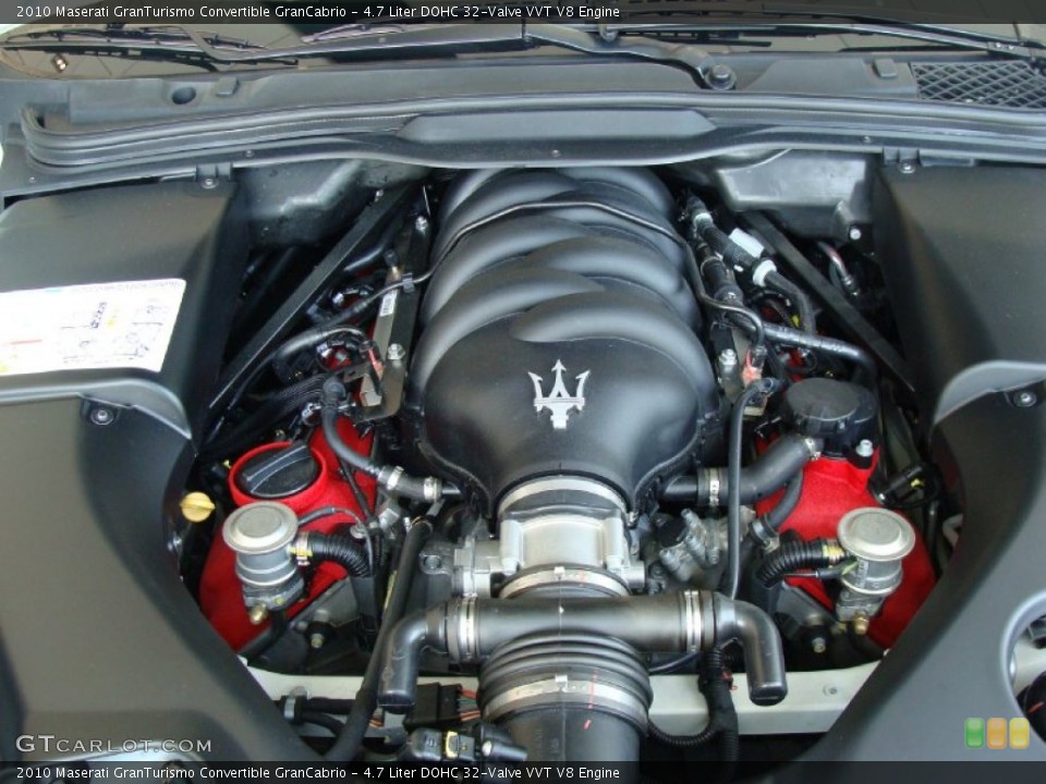 4.7 Liter DOHC 32-Valve VVT V8 Engine for the 2010 Maserati GranTurismo Convertible #52077164