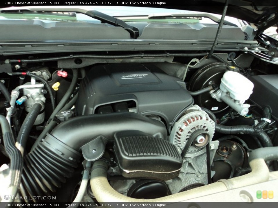 5.3L Flex Fuel OHV 16V Vortec V8 Engine for the 2007 Chevrolet Silverado 1500 #52084262