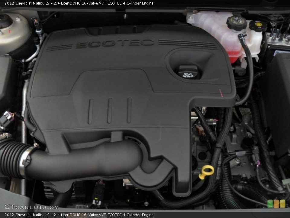 2.4 Liter DOHC 16-Valve VVT ECOTEC 4 Cylinder Engine for the 2012 Chevrolet Malibu #52085552