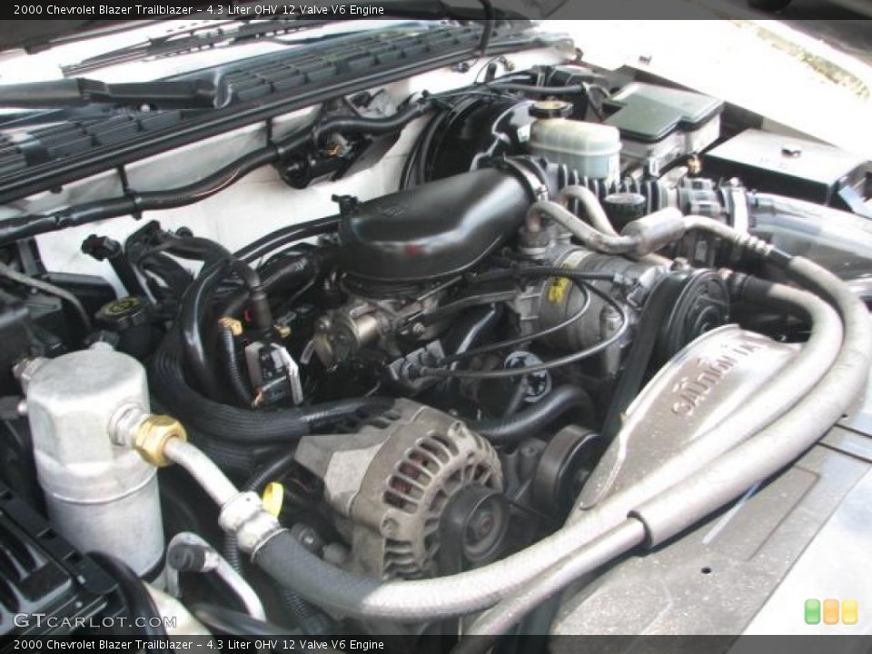 4.3 Liter OHV 12 Valve V6 Engine for the 2000 Chevrolet Blazer #52091561