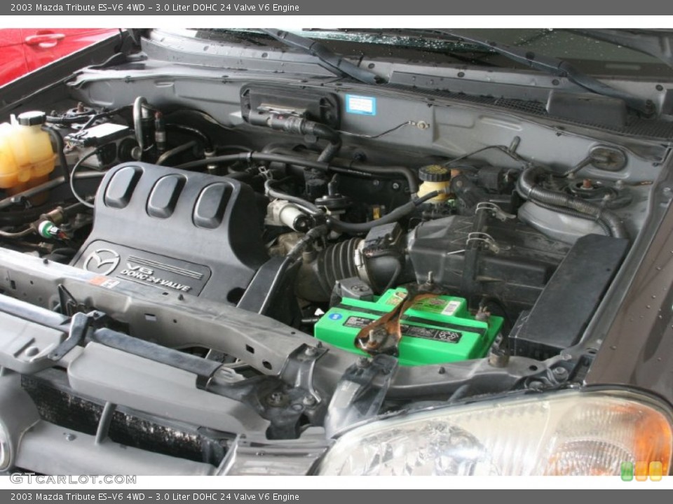 3.0 Liter DOHC 24 Valve V6 Engine for the 2003 Mazda Tribute #52092530