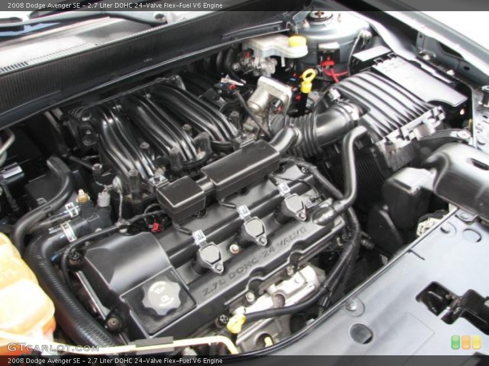 2.7 Liter DOHC 24-Valve Flex-Fuel V6 Engine for the 2008 Dodge Avenger #52093427