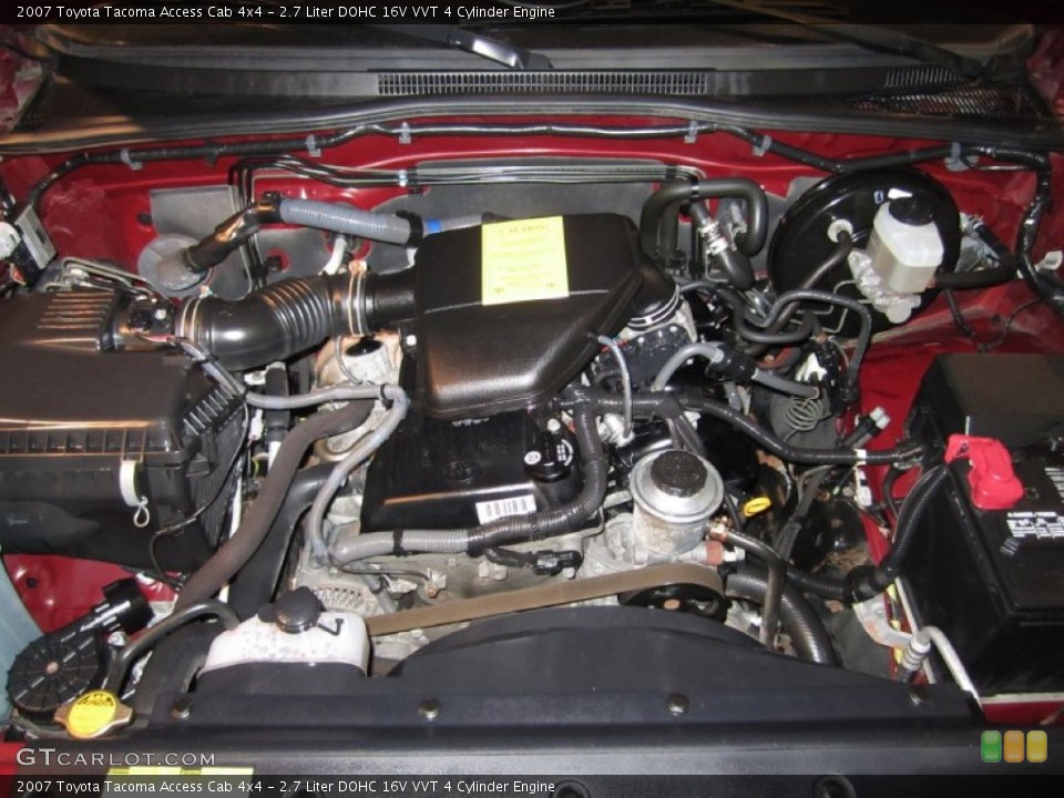 27 Liter Dohc 16v Vvt 4 Cylinder Engine For The 2007 Toyota Tacoma