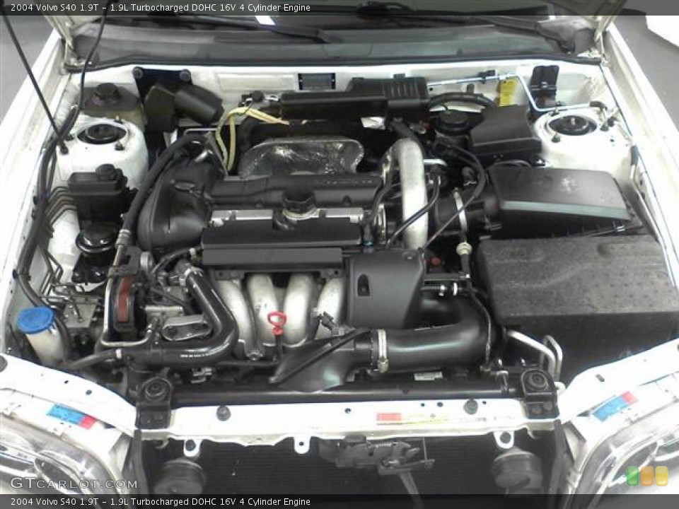 1.9L Turbocharged DOHC 16V 4 Cylinder Engine for the 2004 Volvo S40 #52097738