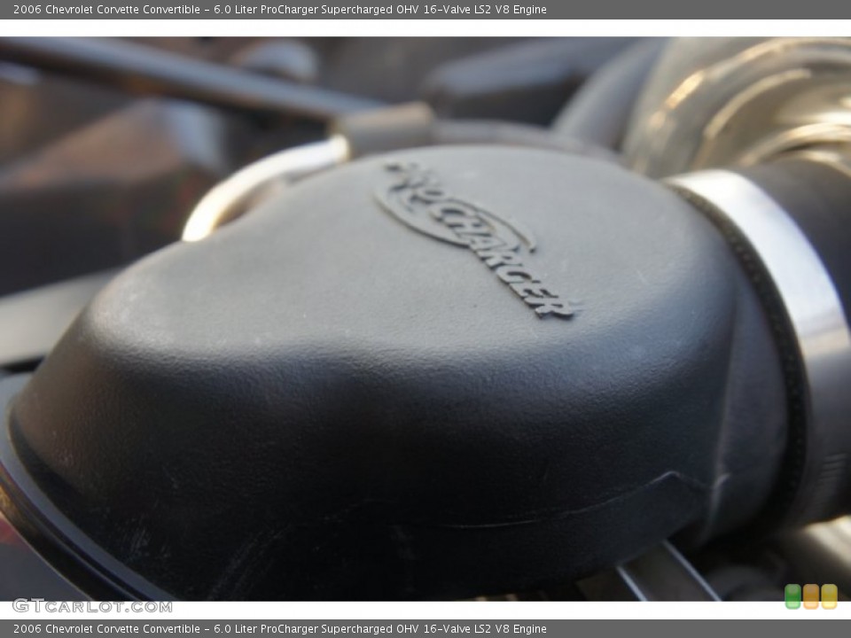 6.0 Liter ProCharger Supercharged OHV 16-Valve LS2 V8 Engine for the 2006 Chevrolet Corvette #52100480